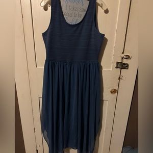 Blue dress size large